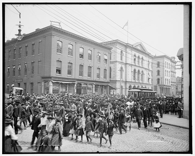 emancipation day in Richmond, VA 1905