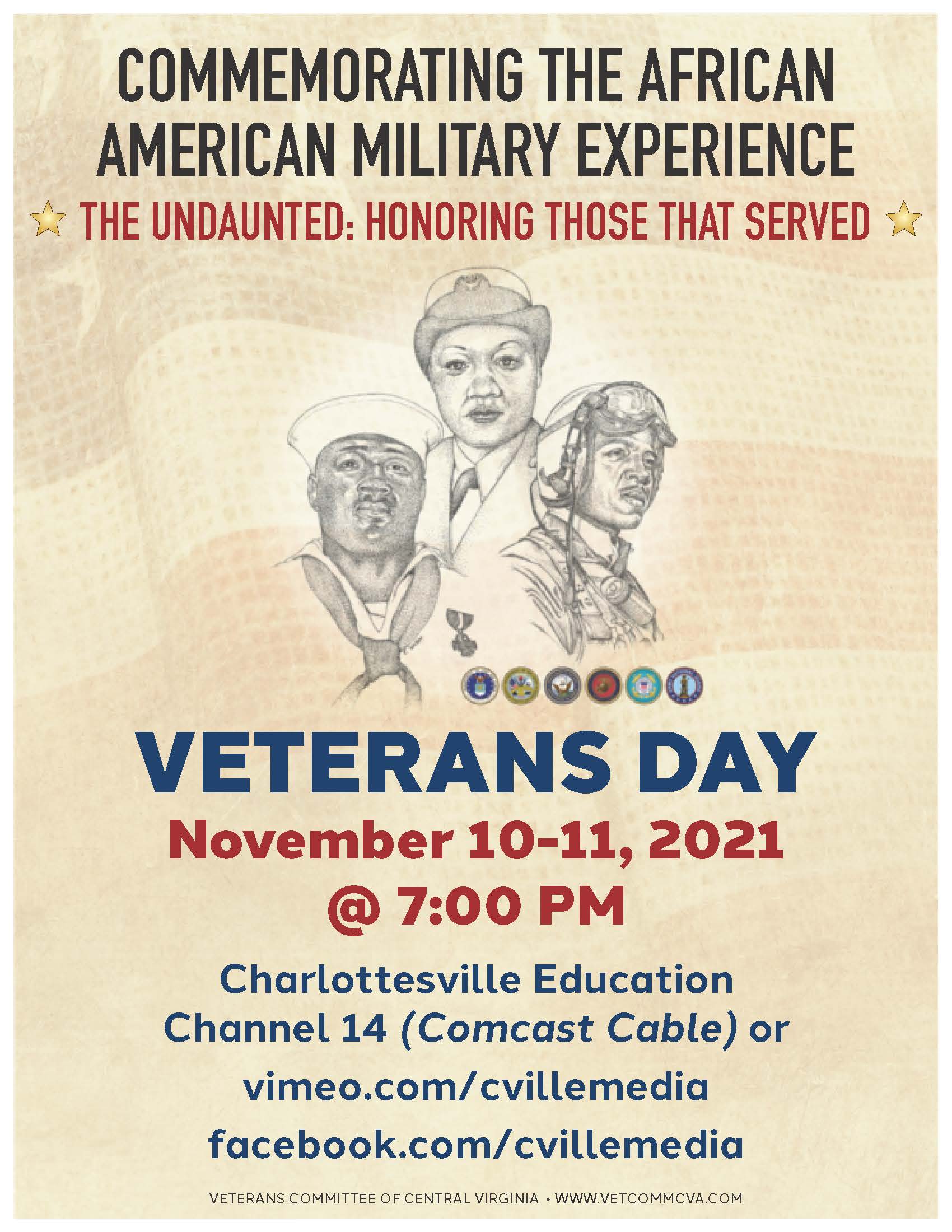 Commemorating the African American Military Experience The Undaunted: Honoring Those That Served