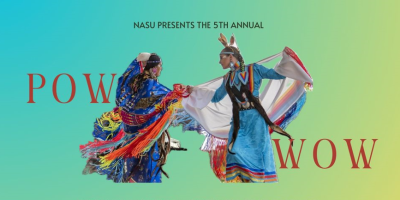 two native american dancers